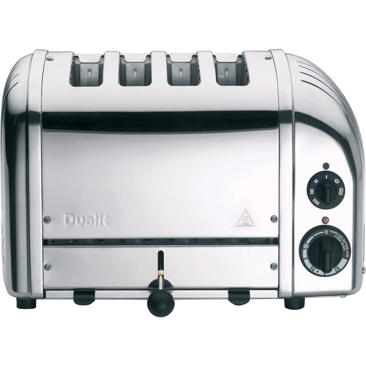 Dualit Classic brødrister 4 skiver rustfri